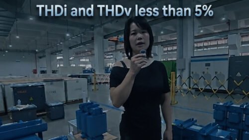 交付給南美洲客戶的定製的諧波濾波器